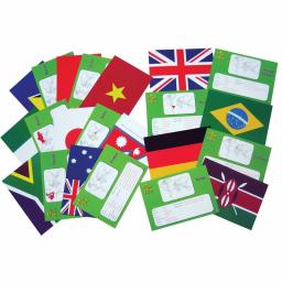 Flags & Facts Cards