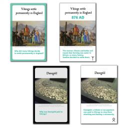 Vikings in Britain Interactive Timeline - Desktop Game
