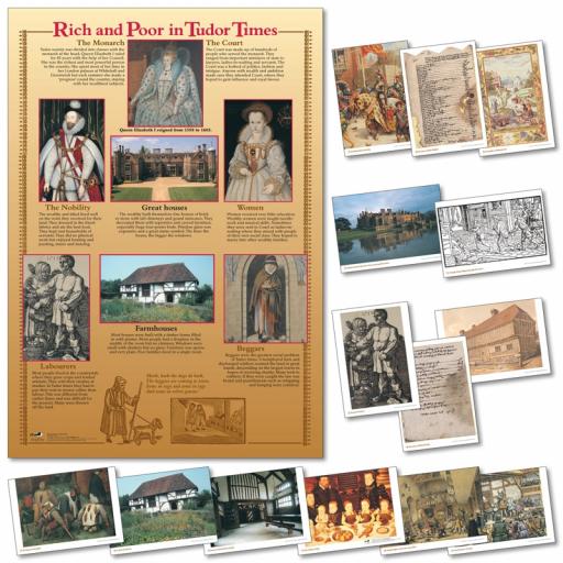 Rich and Poor In Tudor Times Poster &amp; Photopack