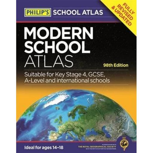 Philip's Modern School Atlas Hardback