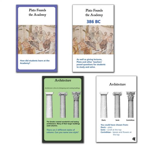 Ancient Greece Interactive Timeline - Class Cards