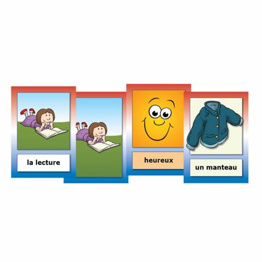 French Hobbies, Feelings & Clothes Flashcards