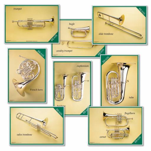 Brass Instruments Posters