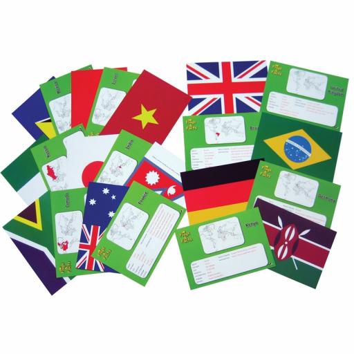 Flags &amp; Facts Cards