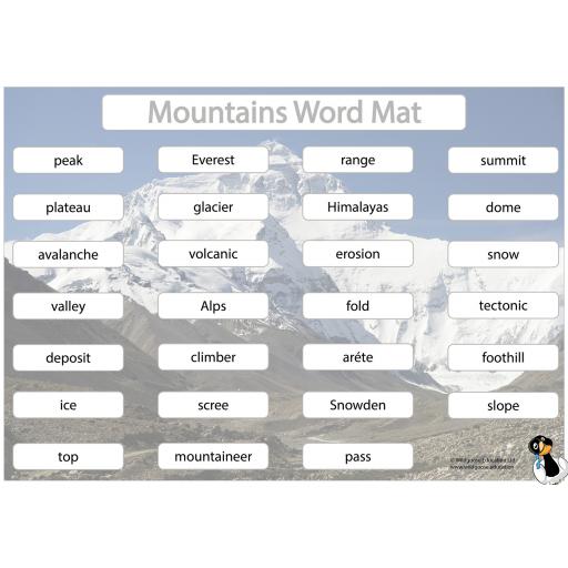 Mountains_Word_Mat